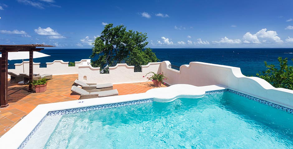 Oceanview Villa Suite with Pool and Roof Terrace